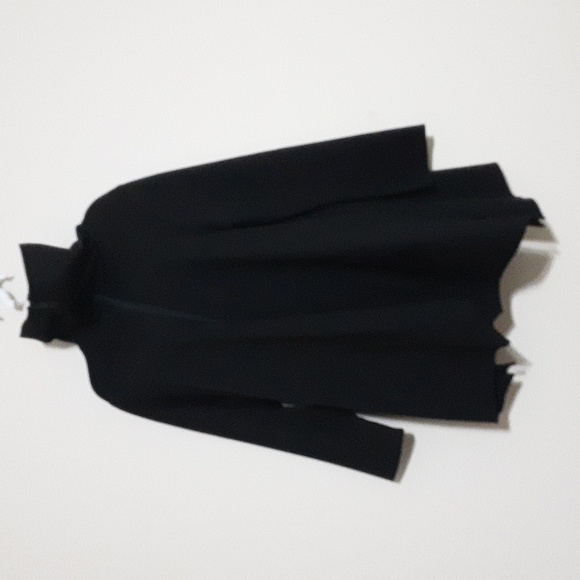 FH Clothing & Co Elegant Black Women's Sweater Full Zip Jacket Women L Lagenlook - Picture 9 of 9